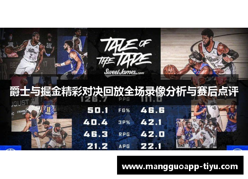 爵士与掘金精彩对决回放全场录像分析与赛后点评